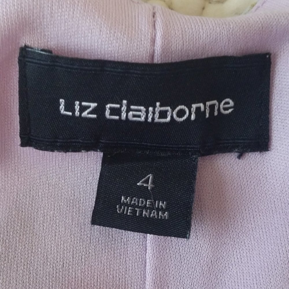 Liz Claiborne- Floral V-Neck Mid-calf length dress - Picture 7 of 8